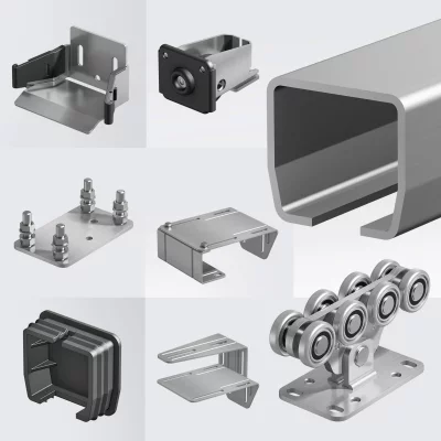 Комплект для откатных ворот ALUTECH Комплект для откатных ворот ALUTECH