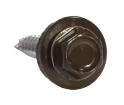 Саморез 5,5х19 HARDWEX RAL 8017 Коричневый шоколад под насадку для крепления стальных листов к металлическим конструкциям