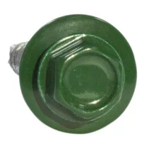 Саморез 5,5х19 HARDWEX RAL 6005 Зеленый мох под насадку для крепления стальных листов к металлическим конструкциям