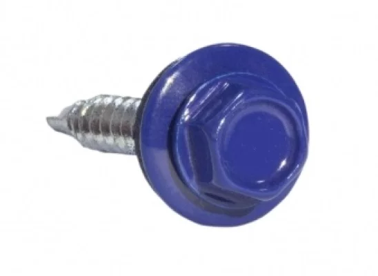 Саморез 5,5х19 HARDWEX RAL 5002 Ультрамарин под насадку для крепления стальных листов к металлическим конструкциям Саморез 5,5х19 HARDWEX RAL 5002 Ультрамарин под насадку для крепления стальных листов к металлическим конструкциям