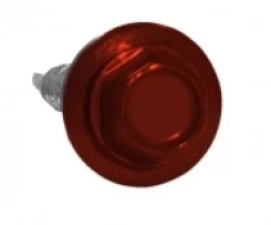 Саморез 5,5х19 HARDWEX RAL 3009 Красная окись под насадку для крепления стальных листов к металлическим конструкциям