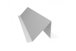 Планка снегозадержателя 95х65х2000 (ПЭ-01-9003-0.45) Белая