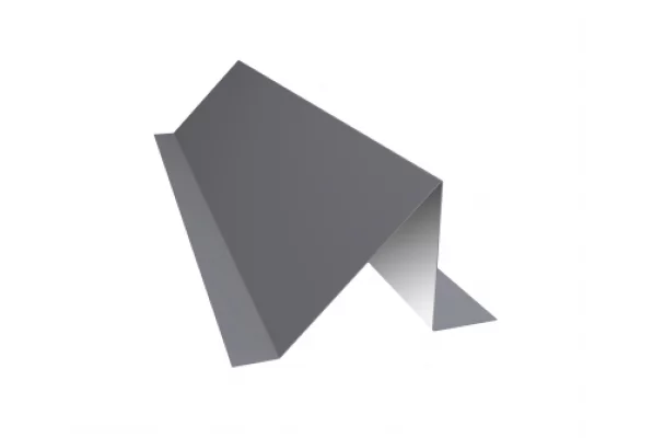 Планка снегозадержателя 95х65х2000 (ПЭ-01-7004-0.45) Серая Планка снегозадержателя 95х65х2000 (ПЭ-01-7004-0.45) Серая