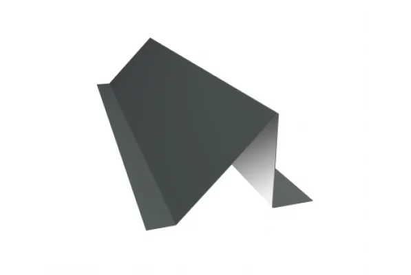 Планка снегозадержателя 95х65х2000 (ПЭ-01-7005-0.45) Мышино-серый Планка снегозадержателя 95х65х2000 (ПЭ-01-7005-0.45) Мышино-серый