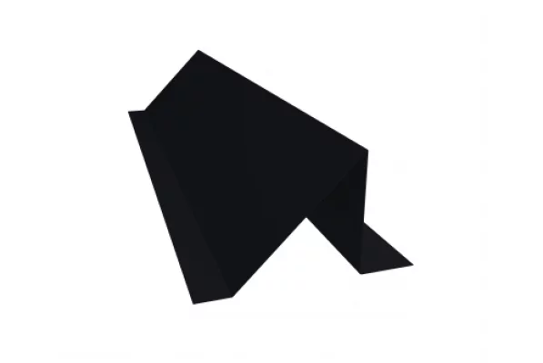 Планка снегозадержателя 95х65х2000 (VikingMP-01-9005-0.45) Глубокий черный Планка снегозадержателя 95х65х2000 (VikingMP-01-9005-0.45) Глубокий черный