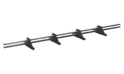 Снегозадержатель трубчатый дл. 3000 мм RAL 7024 Серый графит