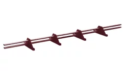 Снегозадержатель трубчатый дл. 3000 мм RAL 3005 Красное вино