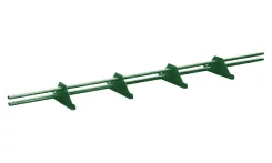 Снегозадержатель трубчатый дл. 3000 мм Ral 6002 Лиственно-зеленый