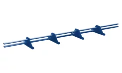 Снегозадержатель трубчатый дл. 3000 мм Ral 5005 Синий насыщенный