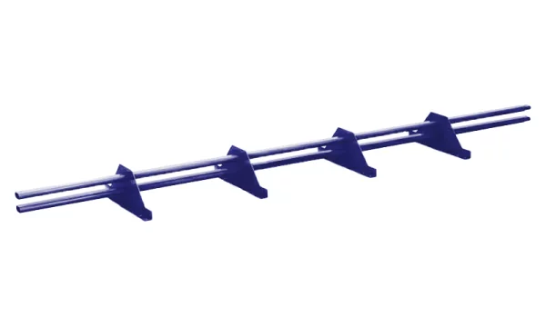 Снегозадержатель трубчатый дл. 3000 мм Ral 5002 Ультрамарин Снегозадержатель трубчатый дл. 3000 мм Ral 5002 Ультрамарин