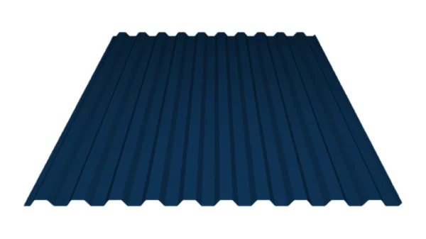 Профлист C21 PURETAN 0.5 мм RR35 Синий-1 Профлист C21 PURETAN 0.5 мм RR35 Синий-1