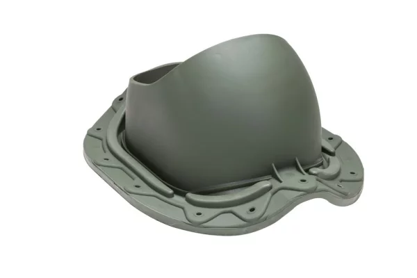 Проходной элемент MUOTOKATE RR11 Зеленый для металлочерепицы с профилем Monterrey Проходной элемент MUOTOKATE RR11 Зеленый для металлочерепицы с профилем Monterrey