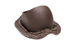 Проходной элемент VILPE MUOTOKATE RR32 Темно-коричневый для металлочерепицы с профилем Monterrey