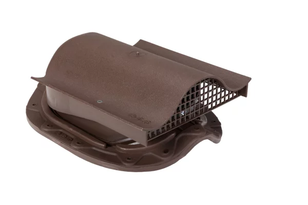 Вентиль VILPE KTV для вентиляции металлочерепицы с профилем Monterrey RR32 Коричневый Вентиль VILPE KTV для вентиляции металлочерепицы с профилем Monterrey RR32 Коричневый