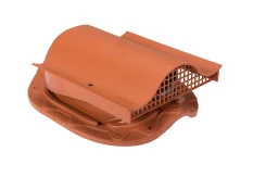 Кровельный вентиль VILPE KTV RR750 Терракотовый для вентиляции металлочерепицы с профилем Monterrey