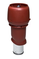 Изолированный вентиляционный выход VILPE с колпаком d160 мм RR29 красный
