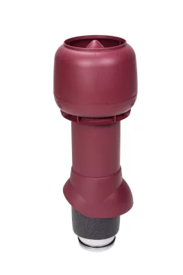 Изолированный вентиляционный выход Vilpe с колпаком D125 мм RR779 баклажан Изолированный вентиляционный выход Vilpe с колпаком D125 мм RR779 баклажан