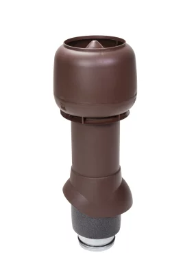 Изолированный вентиляционный выход VILPE с колпаком d125 мм RR887 Шоколадный Изолированный вентиляционный выход VILPE с колпаком d125 мм RR887 Шоколадный