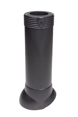 Вентиляционный выход канализационного стояка VILPE D110 изолированный RR33 Черный Вентиляционный выход канализационного стояка VILPE D110 изолированный RR33 Черный