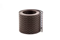 Лента карнизная вентиляционная 100х5000 коричневая