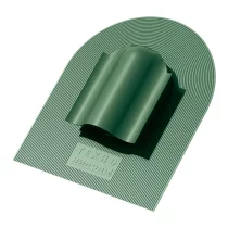 Аэратор SHINGLAS КТВ d 100мм зеленый точечный грибкого типа