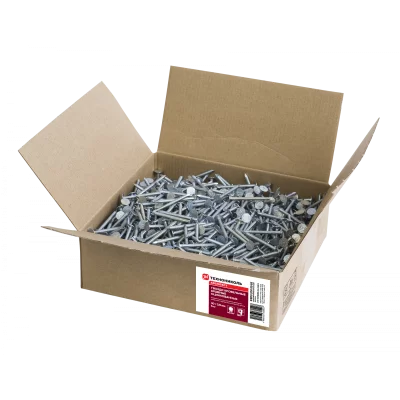 Гвозди кровельные ершеные SHINGLAS 3,5*30мм оцинкованные с широкой шляпкой Гвозди кровельные ершеные SHINGLAS 3,5*30мм оцинкованные с широкой шляпкой