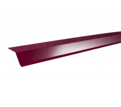 Планка карнизная Руфлайн полиэстр RAL 3009 красная окись SHINGLAS