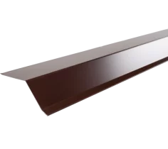 Планка карнизная SHINGLAS полиэстр RAL 8017 коричневая