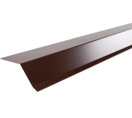 Планка карнизная SHINGLAS полиэстр RAL 8017 коричневая Планка карнизная SHINGLAS полиэстр RAL 8017 коричневая