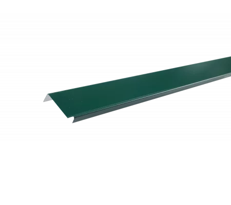 Планка примыкания SHINGLAS полиэстр RAL 6005 зеленая Планка примыкания SHINGLAS полиэстр RAL 6005 зеленая