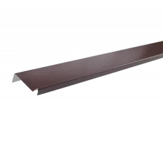 Планка примыкания SHINGLAS RAL 8017 коричневая