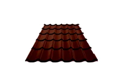 Металлочерепица Ламонтерра-X PURETAN 0,5 мм RR 29 Красный