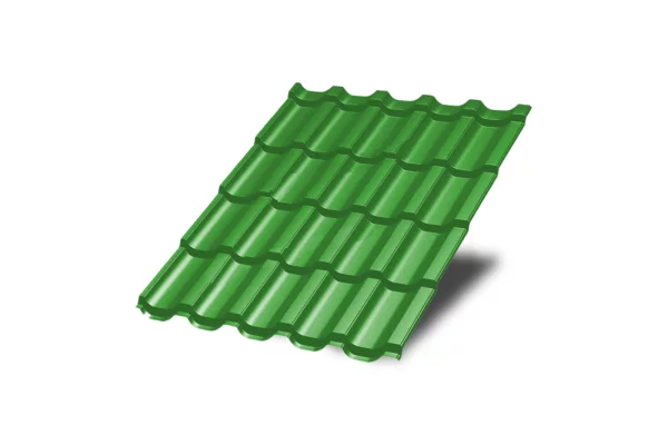 Металлочерепица Трамонтана-X NormanMP 0,5 мм RAL 6018 Желто-зеленый-1 Металлочерепица Трамонтана-X NormanMP 0,5 мм RAL 6018 Желто-зеленый-1