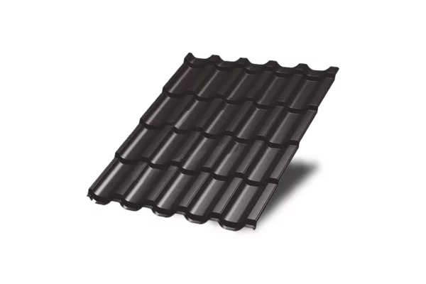 Металлочерепица Трамонтана-SL VikingMP E 0,5 мм RAL 8019 Серо-коричневый-1 Металлочерепица Трамонтана-SL VikingMP E 0,5 мм RAL 8019 Серо-коричневый-1