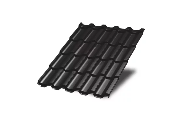 Металлочерепица Трамонтана-SL PURETAN 0,5 мм RR23 Темно-серый Металлочерепица Трамонтана-SL PURETAN 0,5 мм RR23 Темно-серый