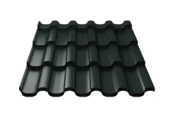 Металлочерепица Монтекристо-SL PURETAN 0,5 мм RR11 Хвойно-зеленый