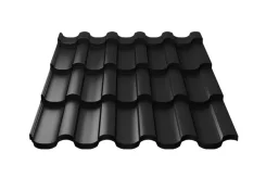 Металлочерепица Монтекристо-SL PURETAN 0,5 мм RR23 Темно-серый