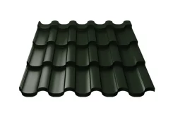 Металлочерепица Монтекристо-S VikingMP E 0,5 мм RAL 6007 Бутылочно-зеленый