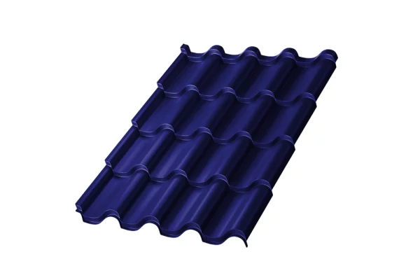 Металлочерепица Монтероссо-S NormanMP 0,5 мм RAL 5002 Ультрамарин Металлочерепица Монтероссо-S NormanMP 0,5 мм RAL 5002 Ультрамарин