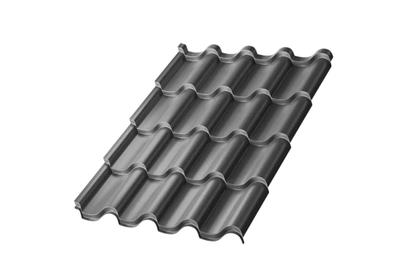 Металлочерепица Монтероссо-XL Полиэстр 0.45 мм RAL 9006 Белый алюминий Металлочерепица Монтероссо-XL Полиэстр 0.45 мм RAL 9006 Белый алюминий