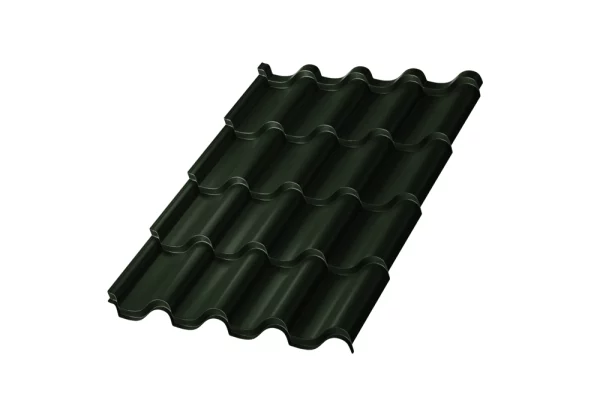 Металлочерепица Монтероссо-M VikingMP E 0,5 мм RAL 6007 Бутылочно-зеленый Металлочерепица Монтероссо-M VikingMP E 0,5 мм RAL 6007 Бутылочно-зеленый