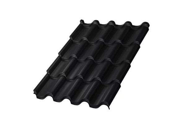 Металлочерепица Монтероссо-XL PURETAN 0,5 мм RR23 Темно-серый Металлочерепица Монтероссо-XL PURETAN 0,5 мм RR23 Темно-серый