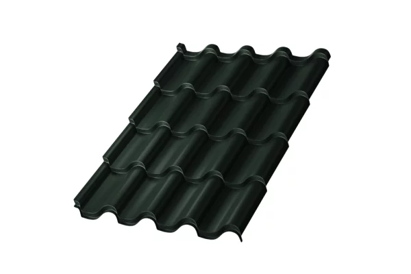 Металлочерепица Монтероссо-S PURETAN 0,5 мм RR11 Хвойно-зеленый Металлочерепица Монтероссо-S PURETAN 0,5 мм RR11 Хвойно-зеленый