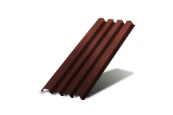 Профнастил Н75 Полиэстр 0.7 мм ГОСТ RAL 3009 Красная окись