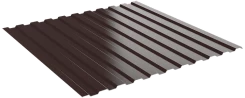 Профнастил С8 Полиэстр 0,65 мм RAL 8017 Коричневый шоколад