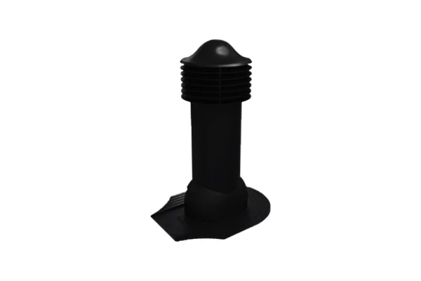 Viotto Труба вент. d-110 мм h-550 мм утепленная 9005 (для мягкой кровли при монтаже) Viotto Труба вент. d-110 мм h-550 мм утепленная 9005 (для мягкой кровли при монтаже)