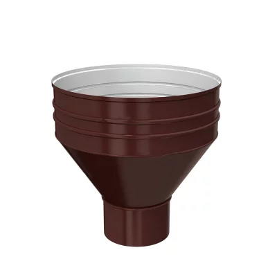 Воронка водосборная D350х150 Коричневый шоколад Воронка водосборная D350х150 Коричневый шоколад