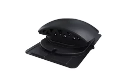 Вентилятор подкровельного пространства Viotto Черепаха RAL7024 Серый графит с универсальным проходным элементом