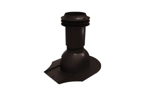 Выход вентиляции канализации Viotto RAL8017 Коричневый для мягкой кровли Выход вентиляции канализации Viotto RAL8017 Коричневый для мягкой кровли