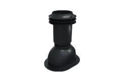 Выход вентиляции канализации Viotto RAL7024 Серый графит для готовой мягкой и фальцевой кровли)